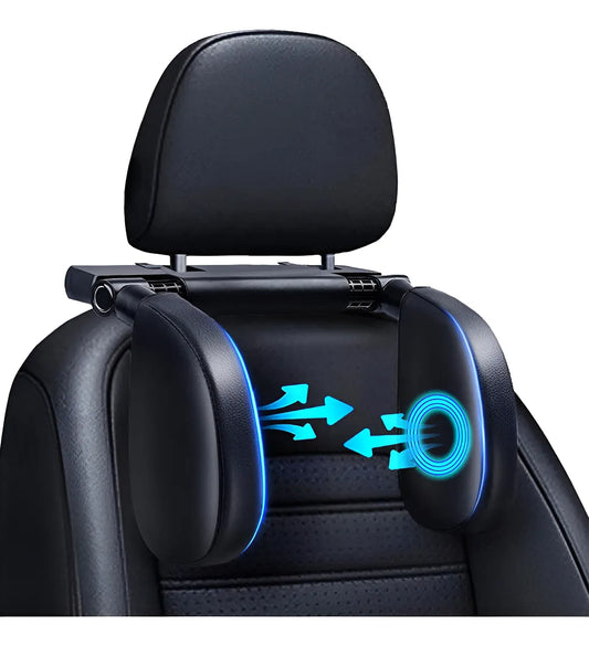 Reposacabeza De Asiento Auto Cojín Almohada De Viaje Coche