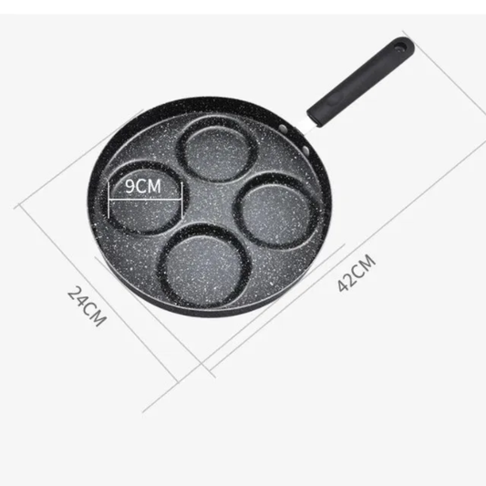 Sarten 4 Espacios Antiadherente Cocina