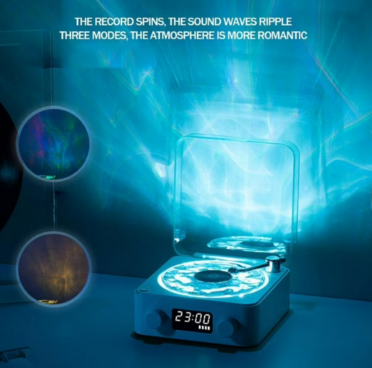 Bocina Bluetooth De Reloj Ruido Blanco