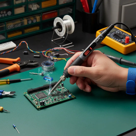 Cautin Con Temperatura Ajustable Digital
