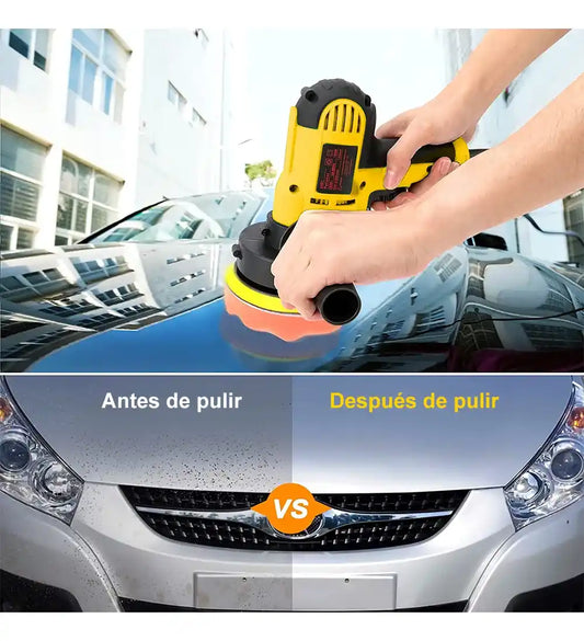 Pulidora Profesional Para Auto Con Velocidad Ajustable (Incluye Accesorios) AutoClean™