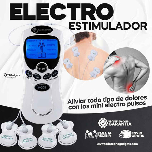 Electro Estimulador para Aliviar el Dolor con 8 modos para Todo el Cuerpo UltraHealthy®