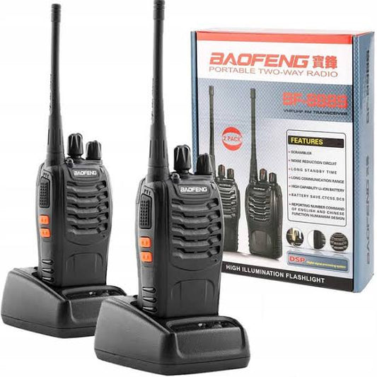 Radios Walkie Talkie Bf888s Recargables