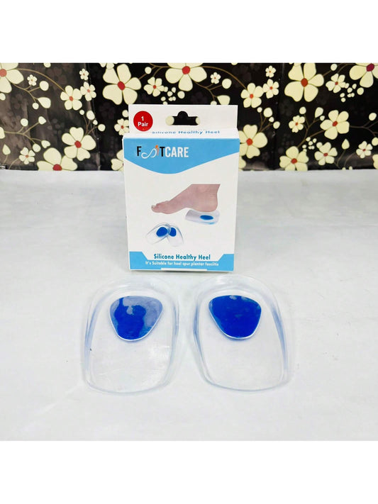 Par de Talonera Espolon Suave Flexible Azul