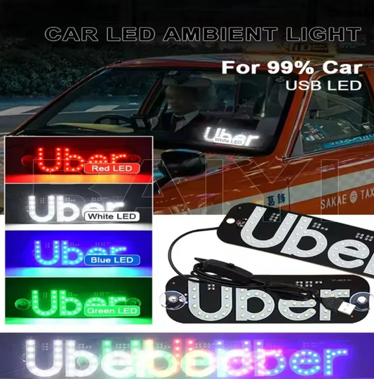 Uber Señal de Conductor para el Coche