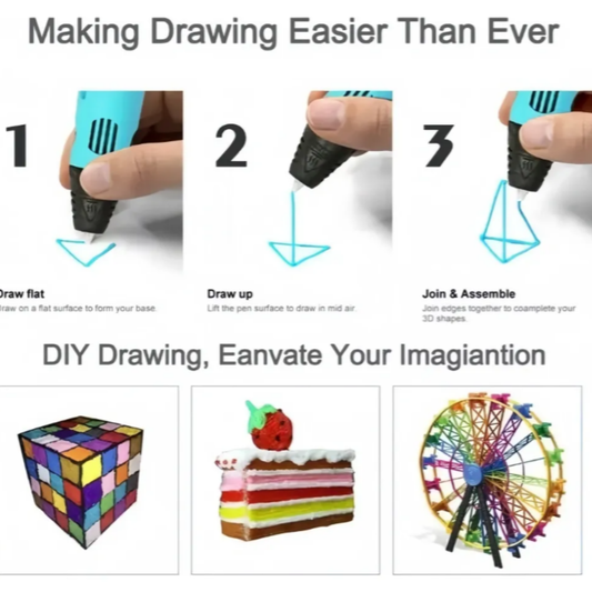 Pluma 3d Dibujo Boligrafo Mágico MagicDraw®
