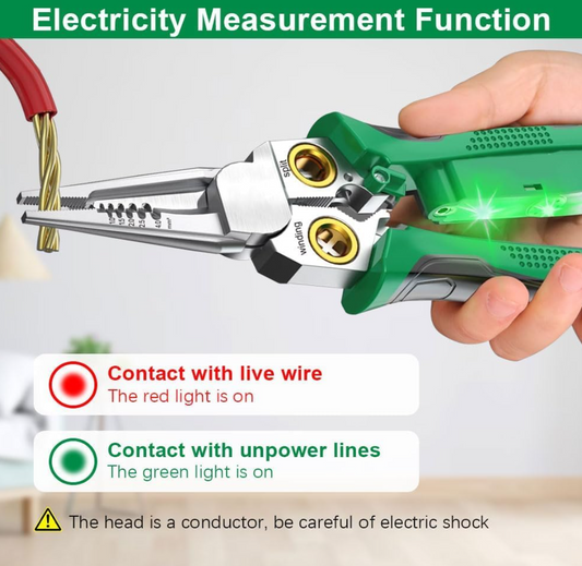 Pinza Electricista Detector Voltaje