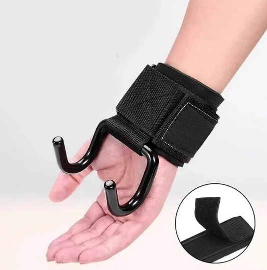 Kit 2 Pcs Correas Gancho Ejercicio Gym