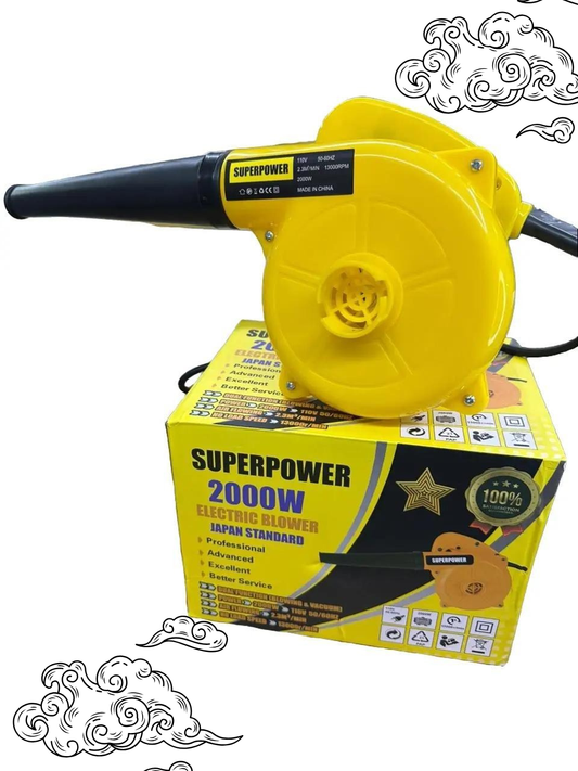 Sopladora Electrica De 2000w 13000rmp