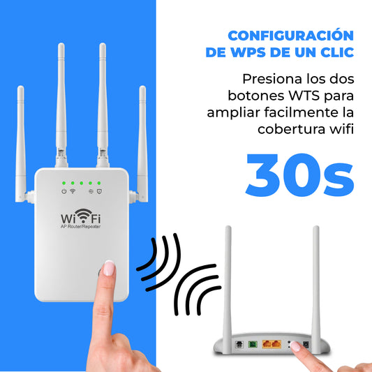 Repetidor Wifi Amplificador Señal 300mbp