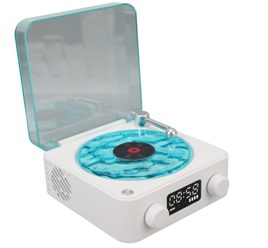 Bocina Bluetooth De Reloj Ruido Blanco