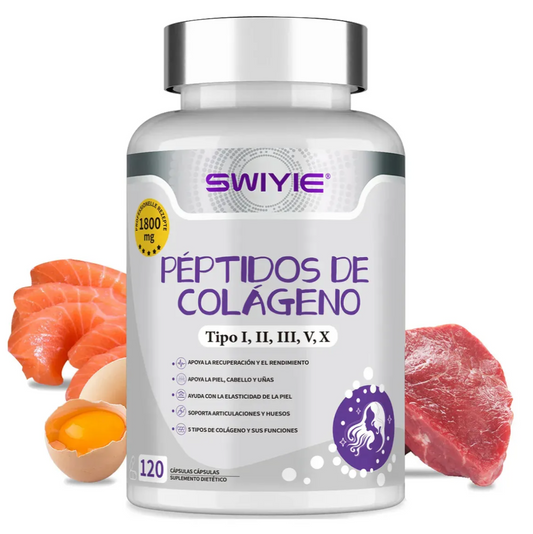 Peptidos De Colageno Swiyie 120 Capsulas