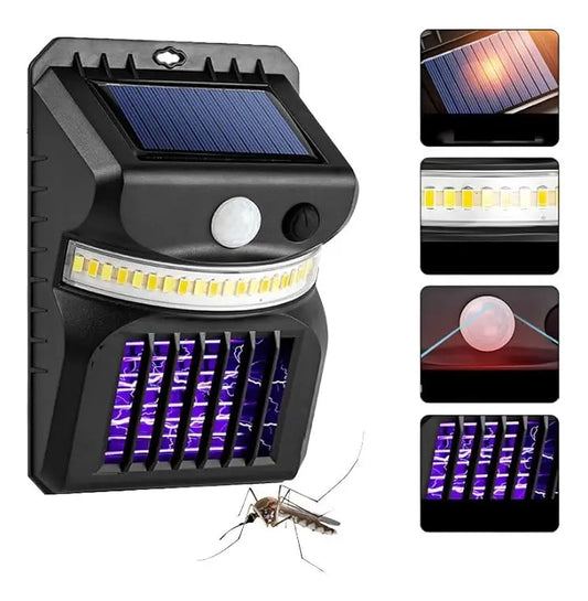 Lampara Solar Mata Mosquitos